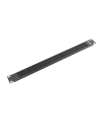 BRUSH PANEL LANBERG 1U NEGRO 19"