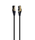 CABLE RED S-FTP GEMBIRD CAT 8 LSZH NEGRO 5 M