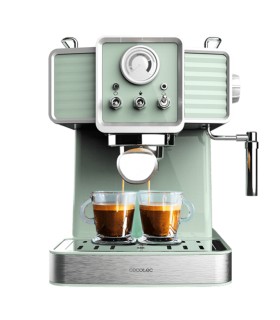 CAFETERA CECOTEC VINTAGE ESPRESSO 20 TRADIZIONALE OLIVE