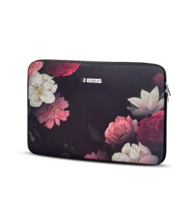 SUBBLIM Funda Ordenador Neopreno Trendy Sleeve Neo Flowers 13,3-14\"