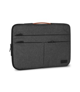 SUBBLIM Funda Air Padding 360 Sleeve 15,6\" Dark Grey