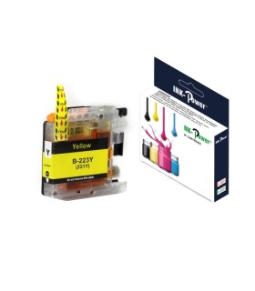 INK-POWER CARTUCHO COMP. BROTHER LC223Y AMARILLO  9 ML