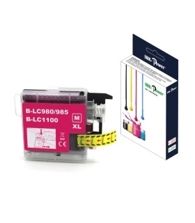 INK-POWER CARTUCHO COMP. BROTHER LC980XL/LC1100XL/LC985XL MAGENTA 18 ML