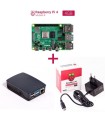 Kit Raspberry Pi 4 2GB + Caja Negra - Alimentacin Negra