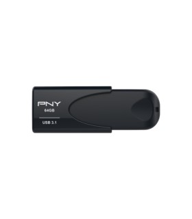 PNY USB Attache 4 3.1 64GB / Lectura 80 Mb/s