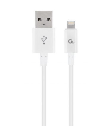 CABLE DE CARGA Y DATOS GEMBIRD DE 8 PINES, 1 M, BLANCO