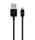 CABLE DE CARGA Y DATOS GEMBIRD DE 8 PINES, 1 M, NEGRO