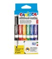 CAJA 6 ROTULADORES CLIP WHITEBOARD COLORES SURTIDOS CARIOCA 42921