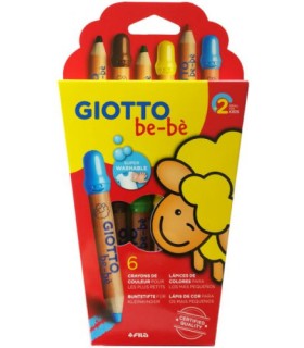 ESTUCHE 6 LPICES BE-B SPER + SACAPUNTAS. GIOTTO F46960000