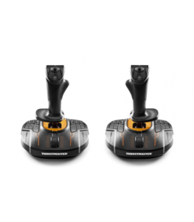 Thrustmaster T.16000M FCS SPACE SIM DUO Negro, Naranja USB Palanca de mando Analgico/Digital PC