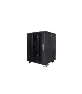 ARMARIO RACK LANBERG 15U 600X600 AUTO ENSAMBLADO 19\" HASTA 800KG NEGRO