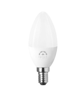 Bombilla Led Iglux XV-0514-F V2/ Casquillo E14/ 5W/ 450 Lmenes/ 5500K