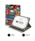 SUBBLIM Funda Tablet Universal TRENDY CASE GRAFFITI 10.1\"