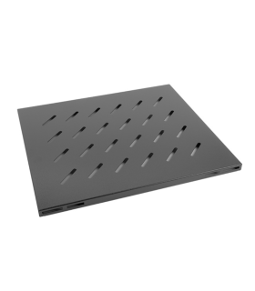 BANDEJA LANBERG FIJA 1U 465X500 MM HASTA 120 KG RACK DE 19 NEGRO