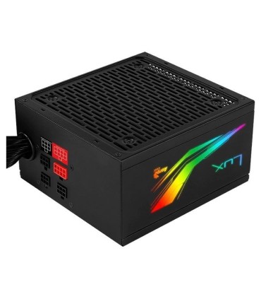 Fuente de Alimentacin Aerocool LUX RGB 550M/ 550W/ Ventilador 12cm/ 80 Plus Bronze