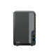 NAS SYNOLOGY DS224+ 2 BAHIAS ETHERNET J4125 NEGRO