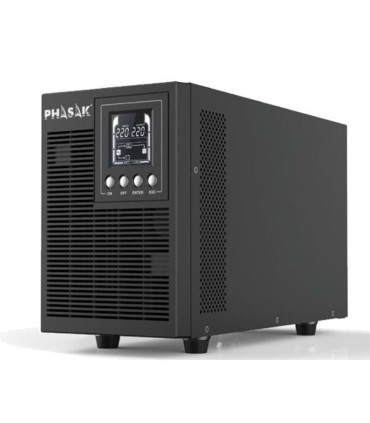 SAI Online Phasak 2000 VA Online LCD/ 2000VA-1800W/ 4 Salidas/ Formato Torre