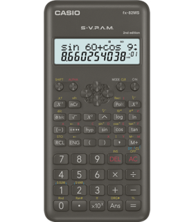 CALCULADORA CIENTIFICA DE 12 DGITOS CASIO FX-82MS-2-W-ET-B