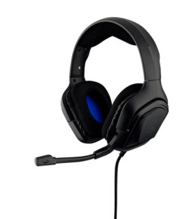 The G-Lab Korp Cobalt Auriculares Almbrico Diadema Juego Negro