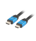 CABLE HDMI LANBERG MACHO/MACHO V2.0 CU 4K PREMIUM 3M NEGRO