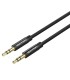 Cable Estreo Vention BAGBI/ Jack 3.5 Macho - Jack 3.5 Macho/ 3m/ Negro