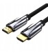 Cable HDMI 2.1 8K Vention AALBH/ HDMI Macho - HDMI Macho/ 2m/ Gris y Negro