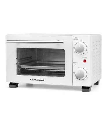 Horno de Sobremesa Orbegozo HO 975/ 800W/ Capacidad 10L/ Blanco