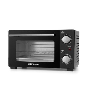 Horno de Sobremesa Orbegozo HO 985/ 800W/ Capacidad 10L/ Negro