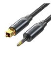 Cable De Audio De Fibra Ptica Vention BKCBH/ 2m/ Negro