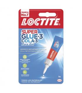 PEGAMENTO SUPER GLUE 3 PURE GEL 3GRS LOCTITE 2640971