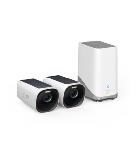 CAMARA VIGILANCIA ANKER EUFY EUFYCAM 3, 2,1 KIT BLANCA, NEGRA