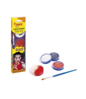 SET MAQUILLAJE SCARY 3 BOTES 8ML CREMA + ACCESORIOS JOVI 174SC