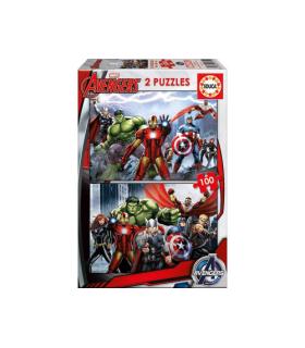 PUZZLE 2x100 AVENGERS DE 6-8 AOS EDUCA BORRAS 15771