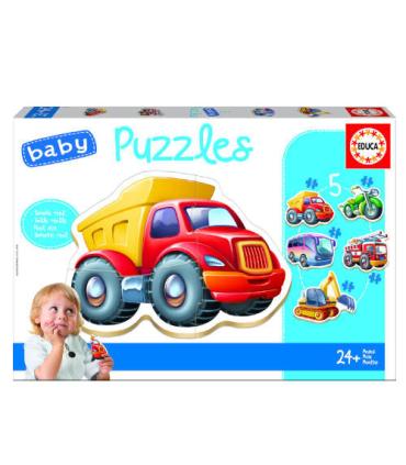 BABY PUZZLE VEHICULOS +24M EDUCA BORRAS 14866