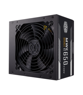 FUENTE ALIMENTACION COOLER MASTER MWE BRONZE V2 650W 230V 80+ BRONZE MPE-6501-ACABW-BEU