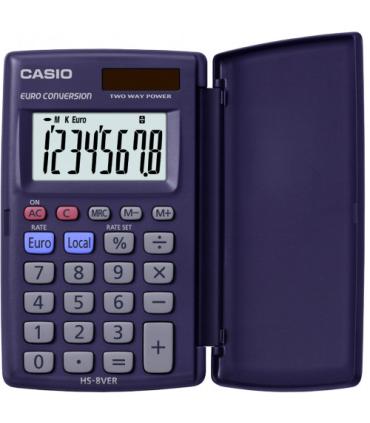 CALCULADORA DE BOLSILLO DE 8 DGITOS CASIO HS-8VERA