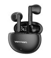 Auriculares Bluetooth Vention ELF 06 NBKB0 Con Estuche De Carga/ Autonoma 6h/ Negros