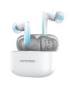 Auriculares Bluetooth Vention ELF E04 NBIW0 Con Estuche De Carga/ Autonoma 6h/ Blancos