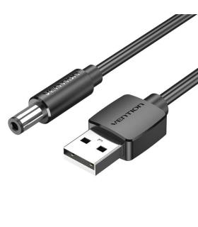 Cable Conversor USB Vention CEXBG/ USB Macho - DC 3.5mm Macho/ 1.5m/ Negro