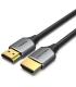 Cable HDMI 2.0 4K Vention ALEHI/ HDMI Macho - HDMI Macho/ 3m/ Gris