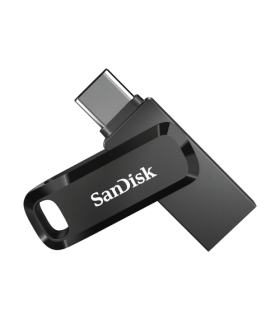 SanDisk Ultra Dual Drive Go unidad flash USB 64 GB USB Type-A / USB Type-C 3.2 Gen 1 (3.1 Gen 1) Negro