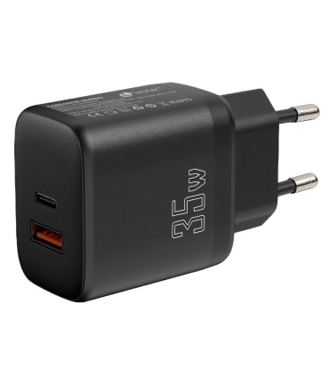 Cargador de Pared Leotec LECSPH35W2/ 1xUSB Tipo-C/ 1xUSB/ 35W