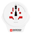 ADAPTADOR DE ENCHUFE A EUROPEO SKROSS USB