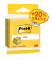 CUBO 325+65 HOJAS NOTAS ADHESIVAS 76X76MM COLORES SURTIDOS EMBLISTADO INDIVIDUAL 2014-UCP POST-IT 7100172397