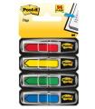 PACK 4 DISPENSADORES X 24 MARCADORES INDEX FLECHA 11,9X43,2MM COLORES SURTIDOS 684-ARR3 POST-IT 7000144924