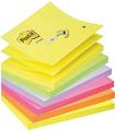 PACK 12 BLOCS 100 HOJAS Z-NOTES ADHESIVAS 76X76MM COLORES SURTIDOS FLOR R330-NR POST-IT 7100290154