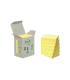 PACK 6 BLOCS 100 HOJAS NOTAS RECICLADAS ADHESIVAS 38X51MM CANARY YELLOW CAJA CARTN 653-1B POST-IT 7100172254