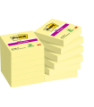 PACK 12 BLOCS 90 HOJAS NOTAS ADHESIVAS 47,6X47,6MM SUPER STICKY CANARY YELLOW CAJA CARTN 622-12SSCY-EU POST-IT 7100290190