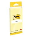 PACK 3 BLOCS 100 HOJAS NOTAS ADHESIVAS 38X51MM AMARILLO 6810 POST-IT 7100172242