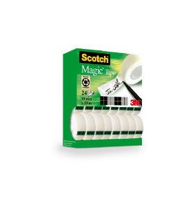 PACK 12+2 ROLLOS CINTAS ADHESIVAS INVISIBLES MAGIC19MM 33M 810PCK14 SCOTH 7100026965